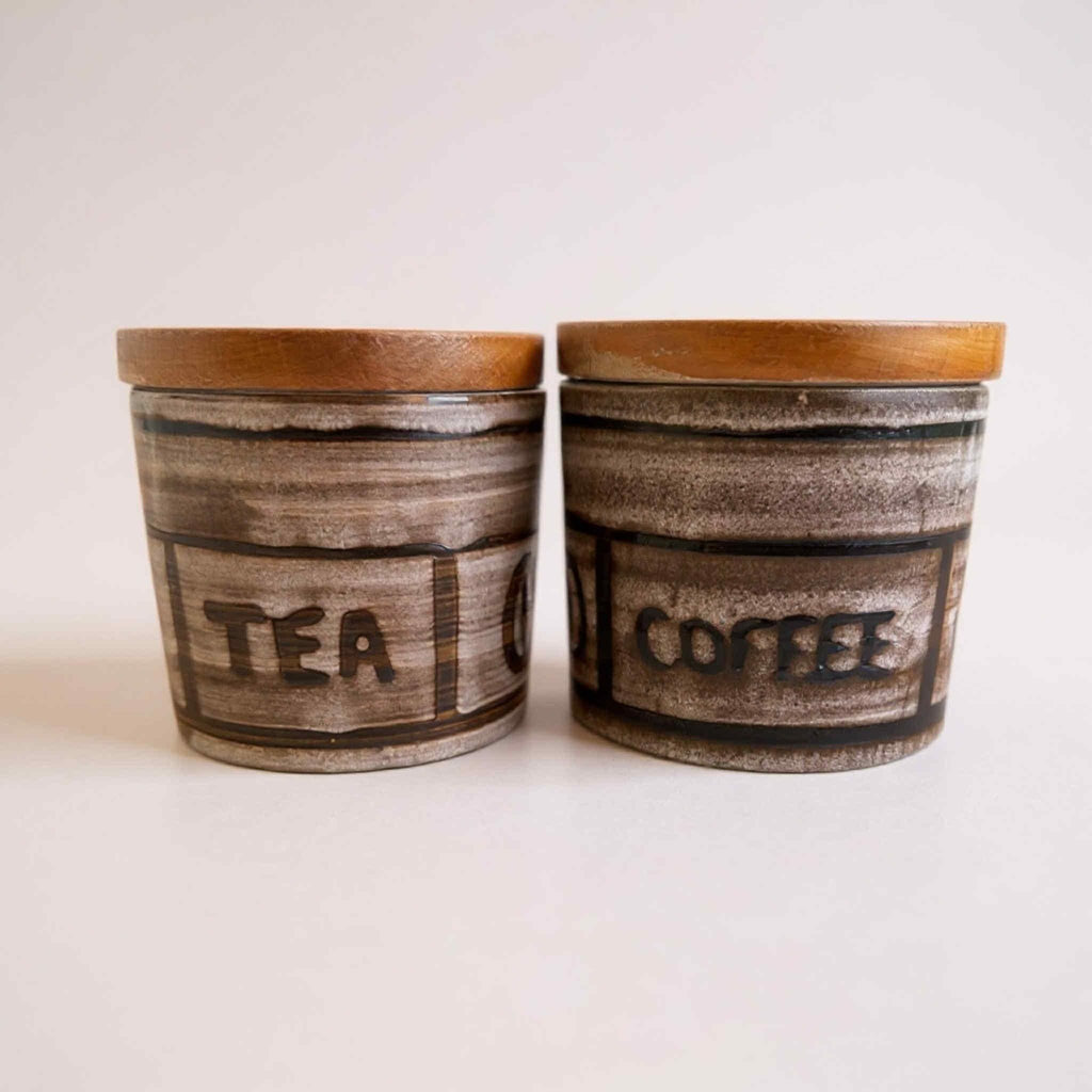 Vintage Cinque Ports English Pottery Pair - Tea & Coffee