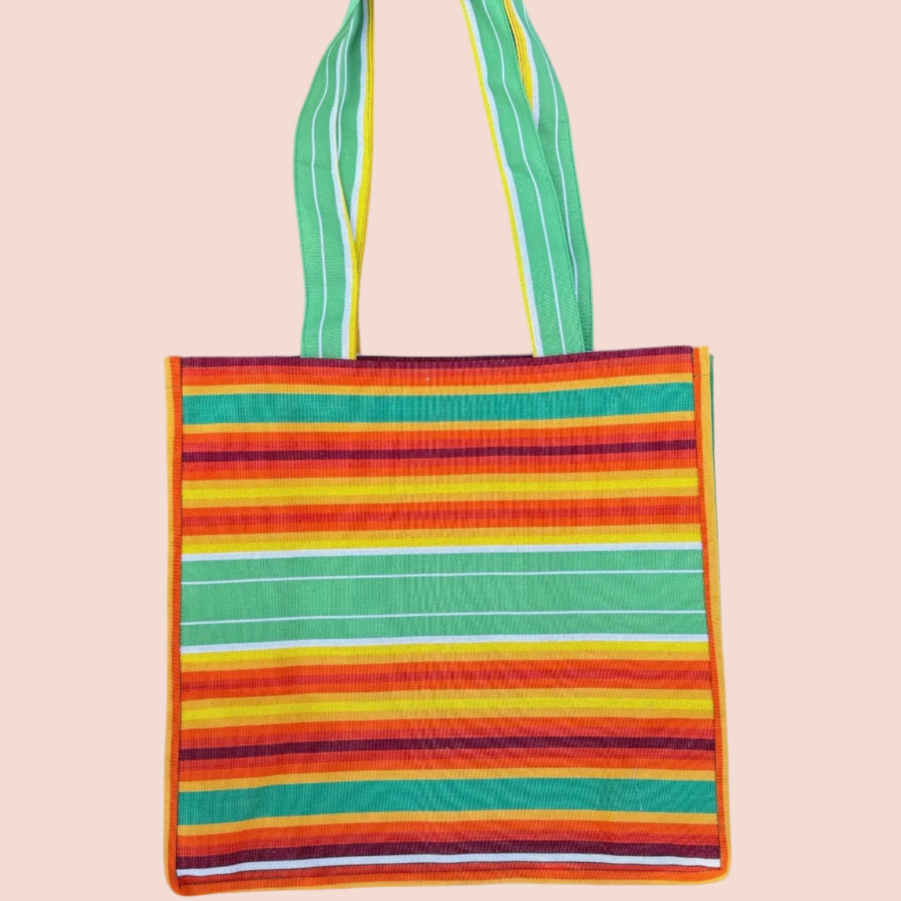 Vintage Handmade 60s Fabric Tote Bags