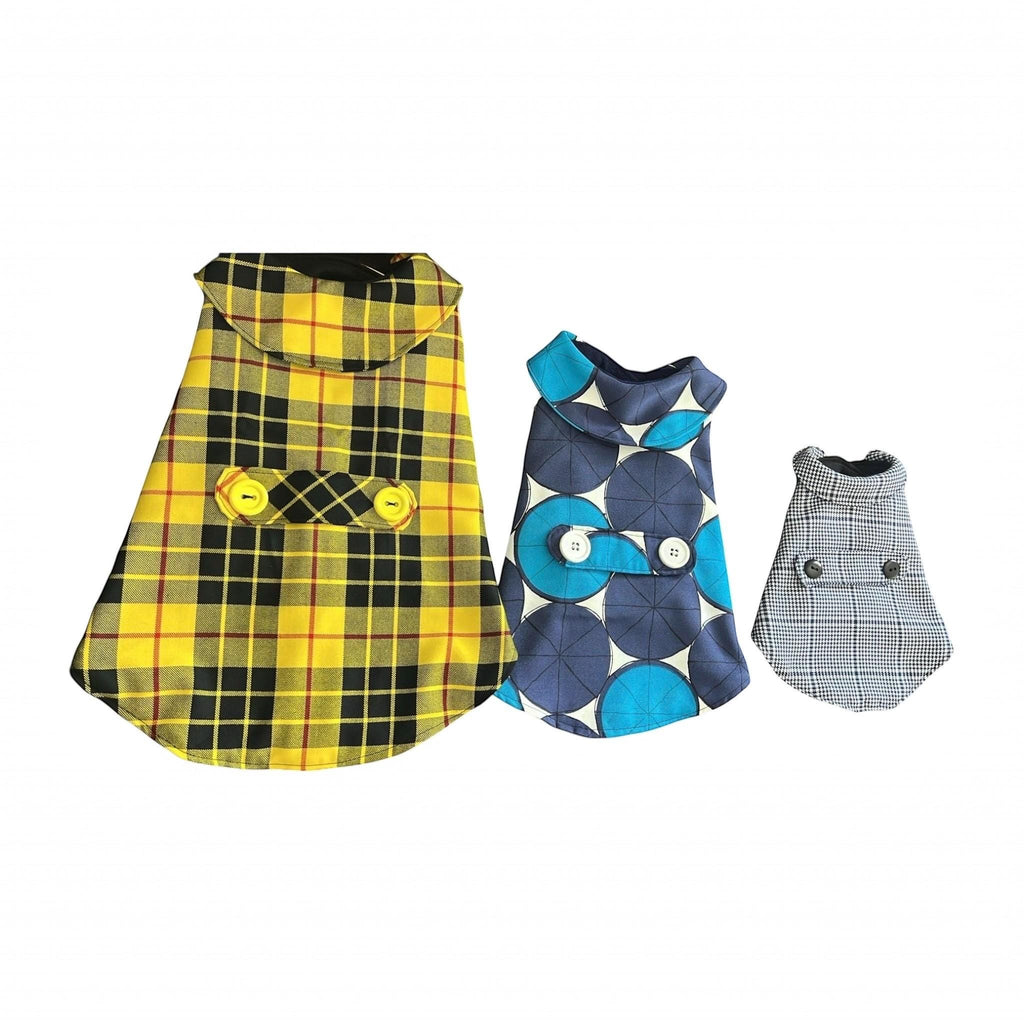 Retro Handmade 60s Fabric Dog Jacket