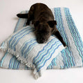 Vintage Handmade Candlewick & Chenille Beds - Blue & White