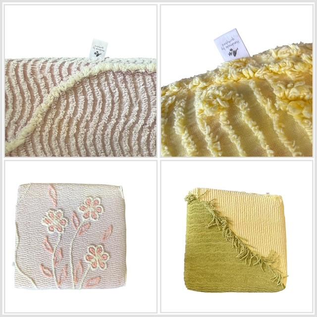 Vintage Handmade Candlewick & Chenille Beds