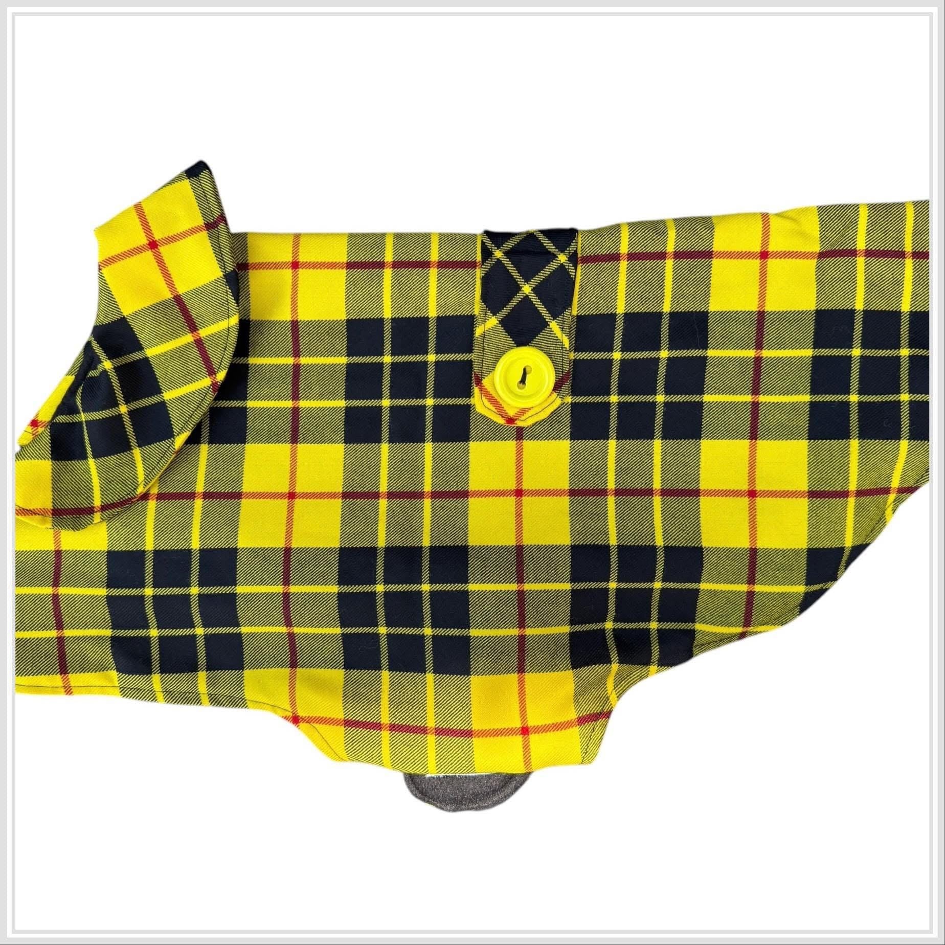 Retro Handmade 60s Fabric Dog Jacket