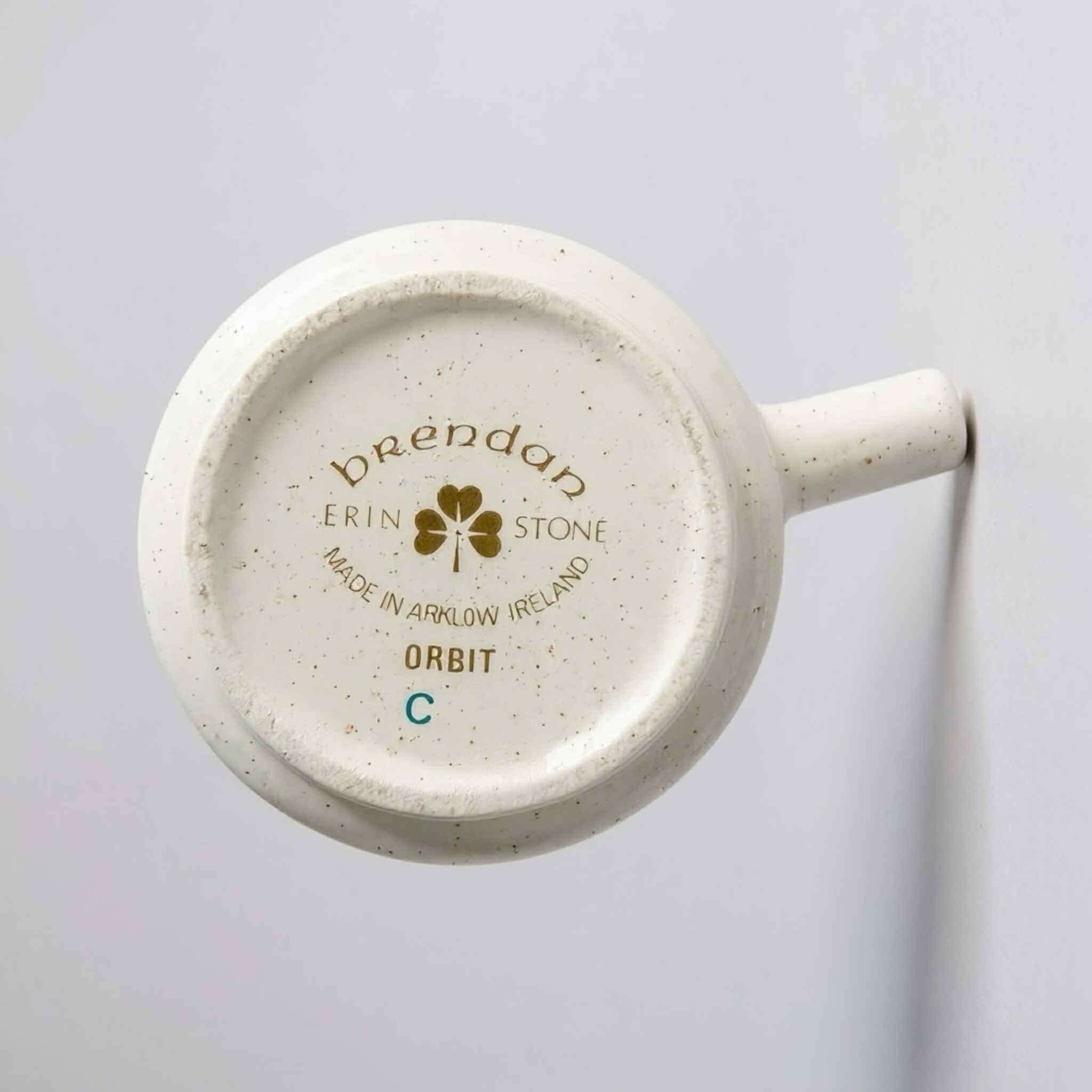 Brendan Erin Stone Orbit Vintage Jug - Made in Arklow, Ireland