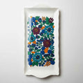 Vintage Westminster Pottery Rectangular Dish Retro - Floral Pattern