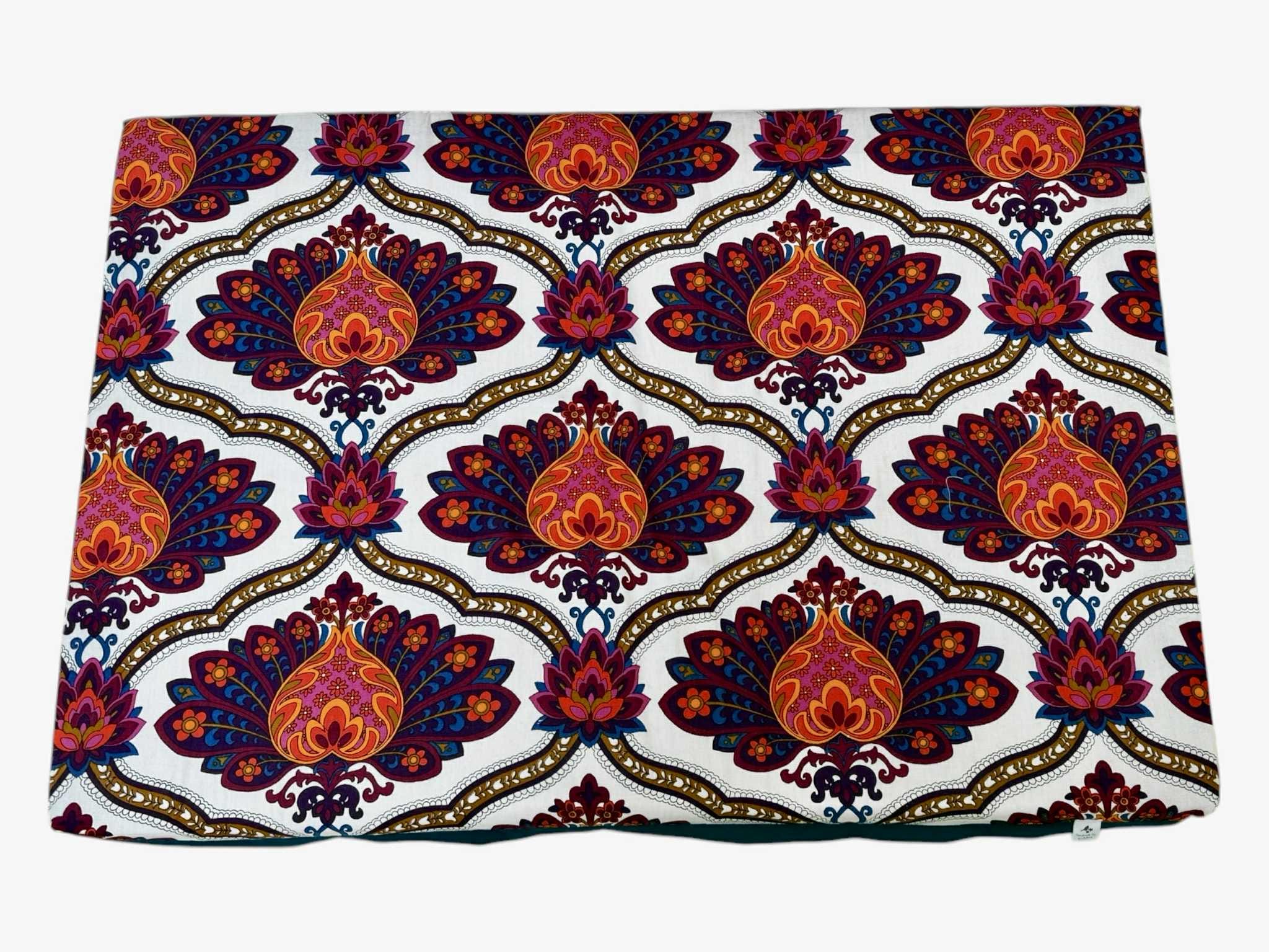 Vintage Handmade Paisley Mat