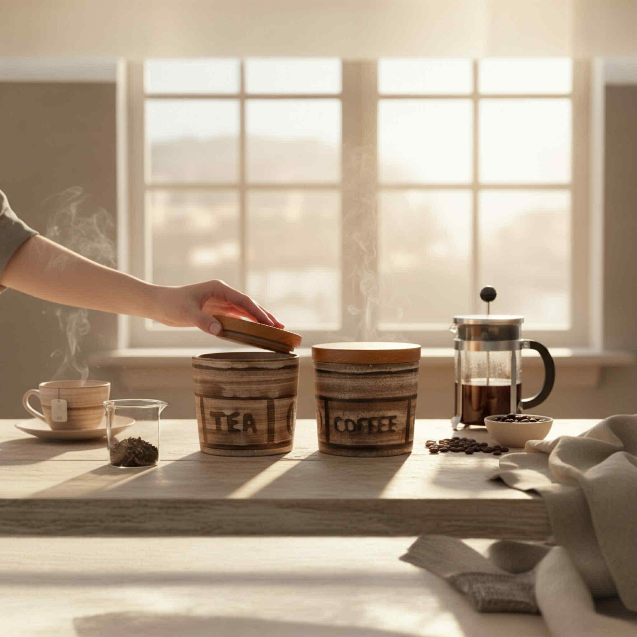 Vintage Cinque Ports English Pottery Pair - Tea & Coffee