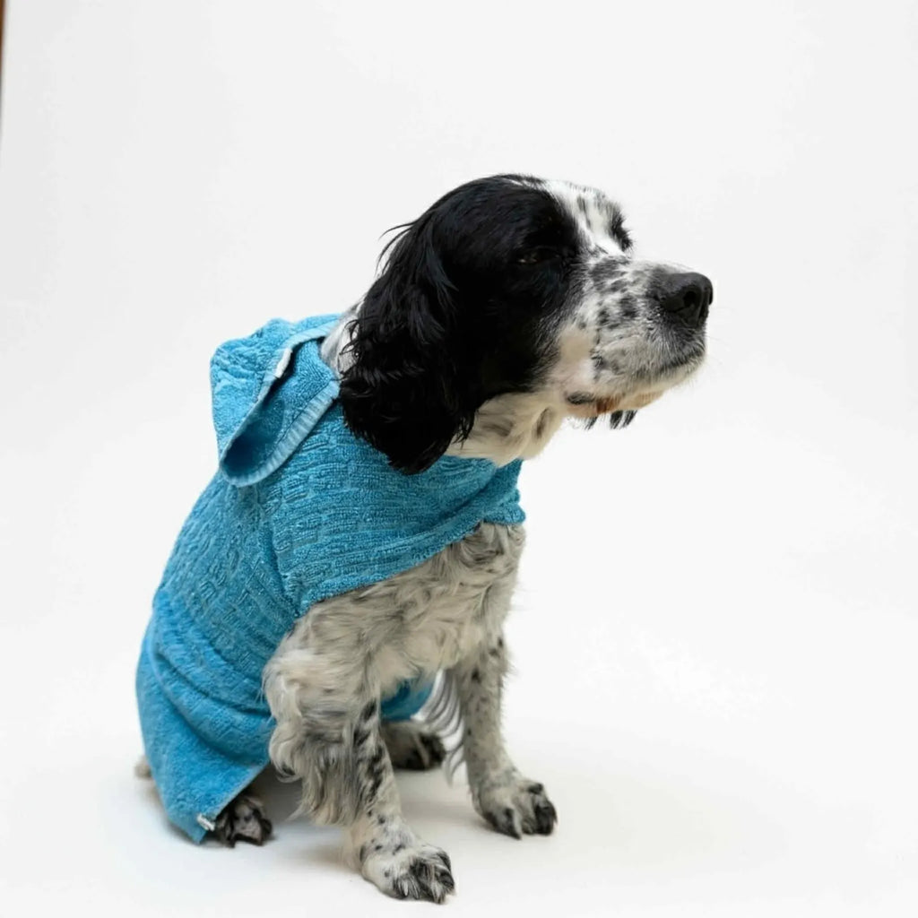 Retro Vintage Handmade Towelling Dog Jackets Large