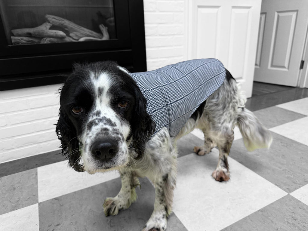 Upcycled Retro 60s Fabric Dog Jacket Coat