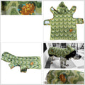 Retro Vintage Handmade Towelling Dog Jackets - Large