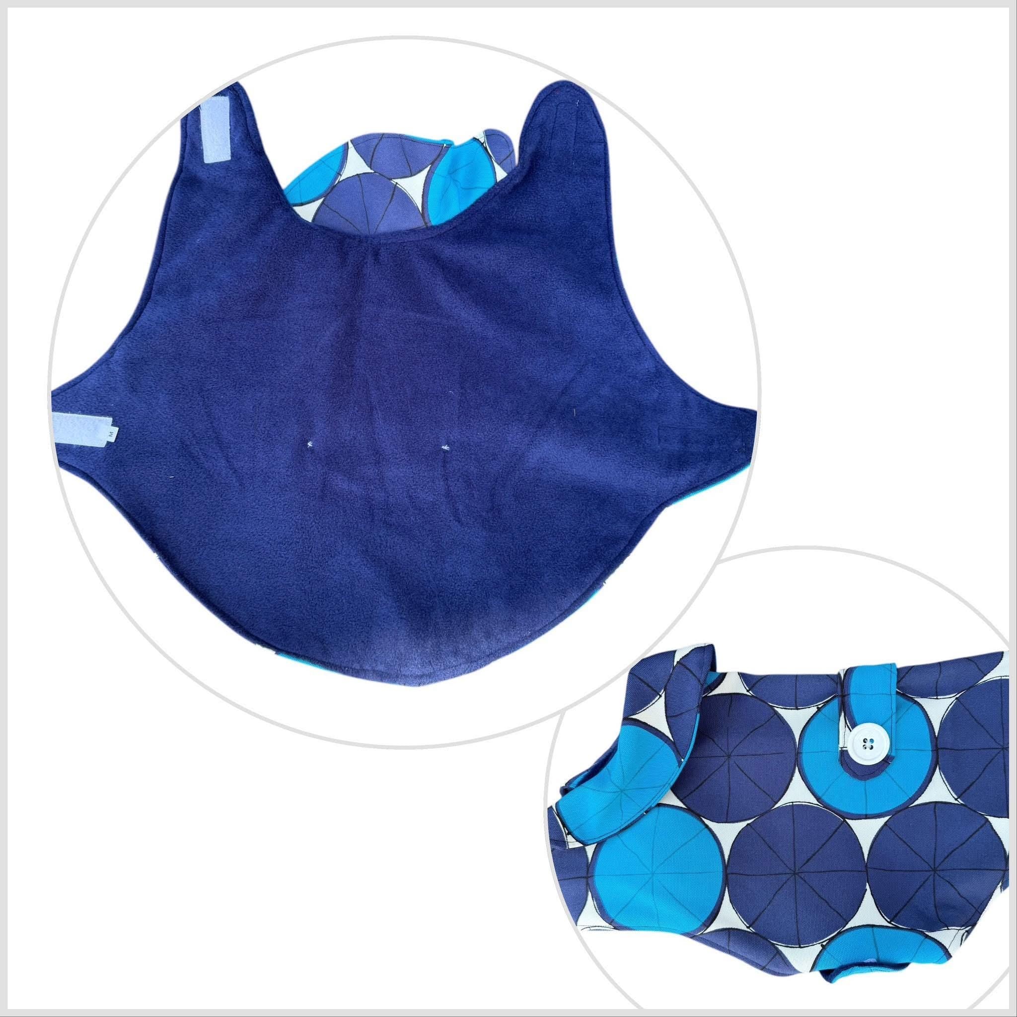 Retro Handmade 60s Fabric Dog Jacket